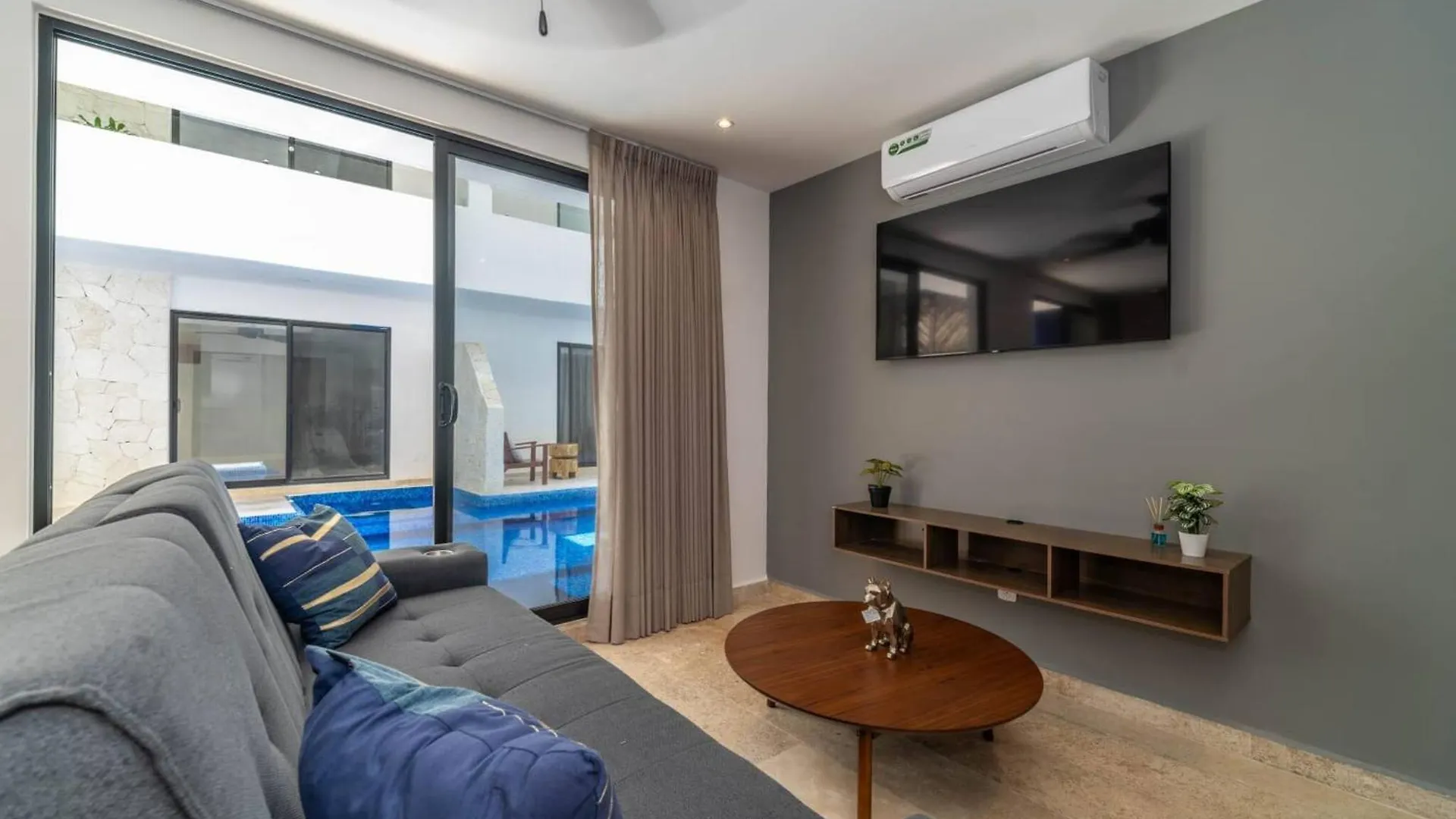 2-Bedroom Apartment With Pool Parques Zama トゥルム