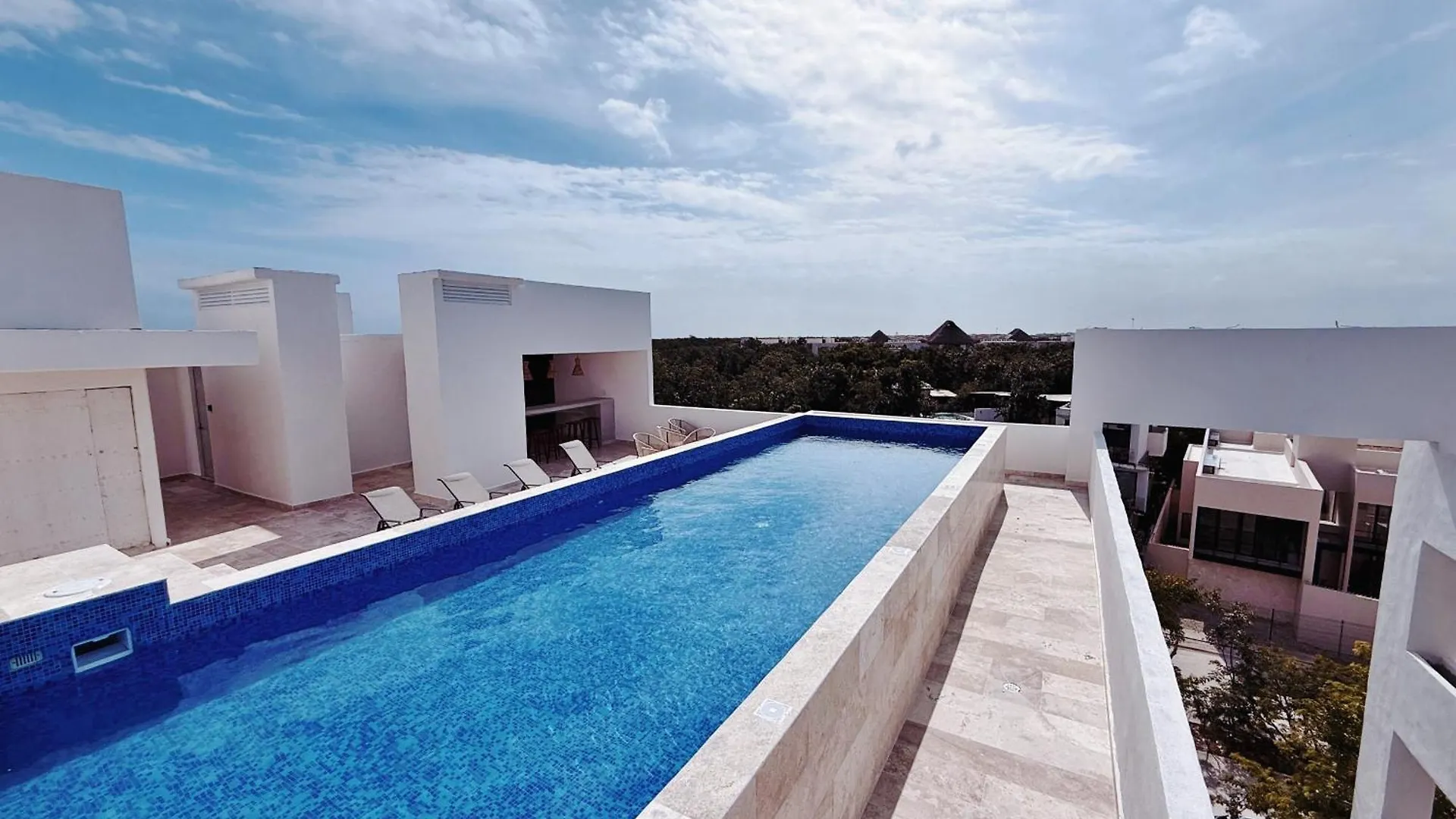 2-Bedroom Apartment With Pool Parques Zama トゥルム